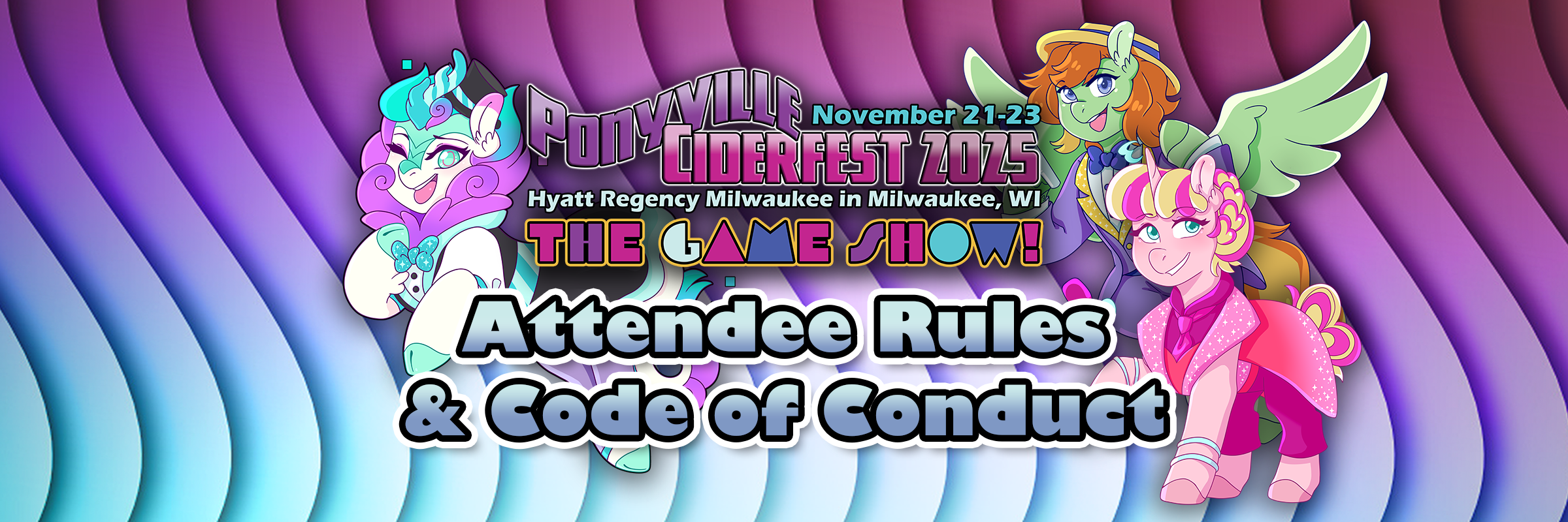 Attendee Rules & Code of Conduct
