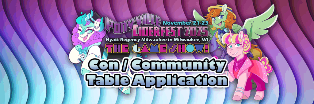 PVCF25 Con/Community Table Application
